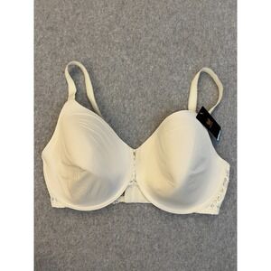 Wacoal Bra Women's 40DDD Ivory Lace Underwire Molded Full Cups 85340 NWT $65